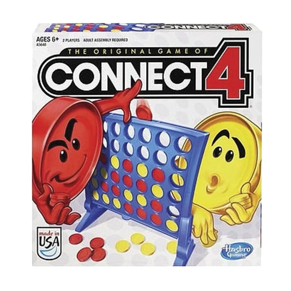 Hasbro Classic Connect 4 Game, Ages 6 & Up